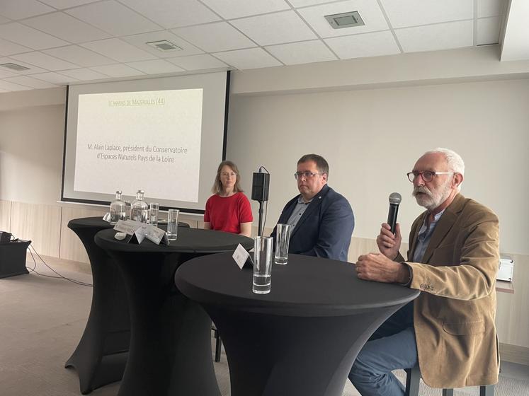 Anouk Niatel, Frédéric Millet et Alain Laplace ont témoigné dans le dossier des marais de Mazerolles.