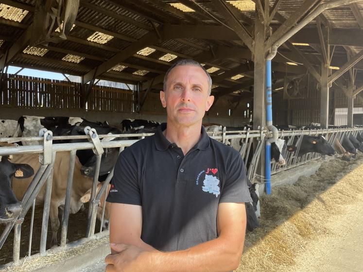 Anthony Daubert est président de l'OP des 3 Rivières créée en 2021, fruit de la fusion de trois OP (Perreault, Tessier et Savigné) livrant à Savencia.