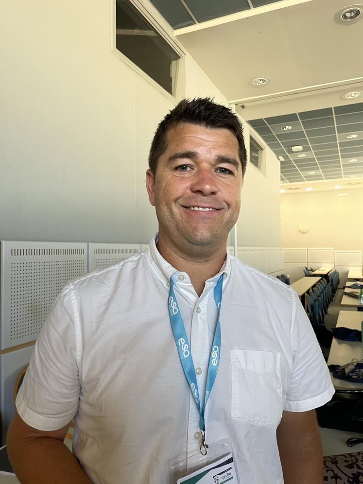 Etienne Neethling, enseignant-chercheur en viticulture et œnologie, responsable du Master International Vintage à l'École supérieure des agricultures (Esa).