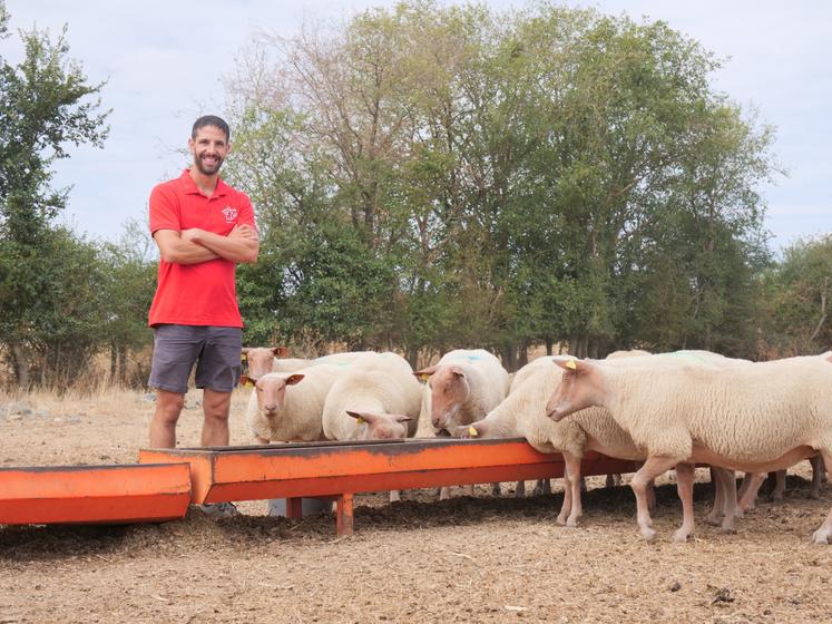 Matthieu Charbonnier a remplacé son père au sein de l'exploitation familiale lors de son installation en avril 2015. Il est administrateur de la coopérative Géode qui regroupe 12 races ovines.