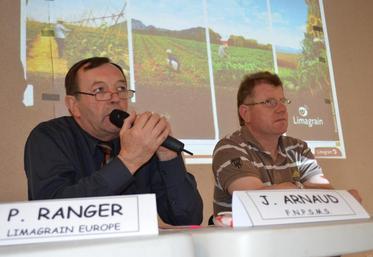 Philippe Ranger, directeur technique Limagrain Europe et Dominique Patry, président du SPMS 49.