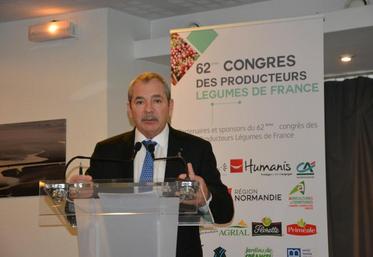 Jacques Rouchaussé, président de Légumes de France.
