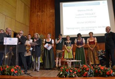 La cérémonie, à laquelle une délégation allemande a assisté, a été l’occasion pour le lycée de retracer et réaffirmer sa politique d’ouverture à l’international.