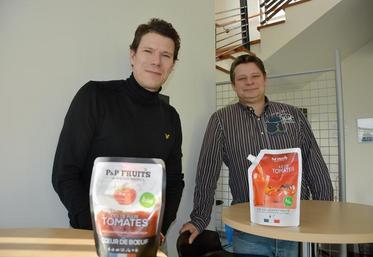 Marc et Guillaume Pajotin, de la société P&P Fruits.