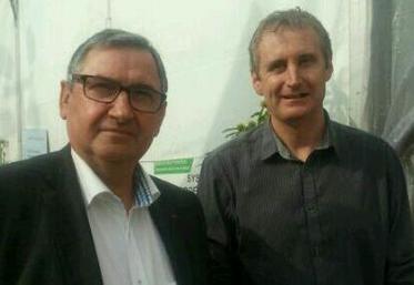 Jean-Pierre Fleury et Pierre Vaugarny, respectivement président et secrétaire général de la FNB.