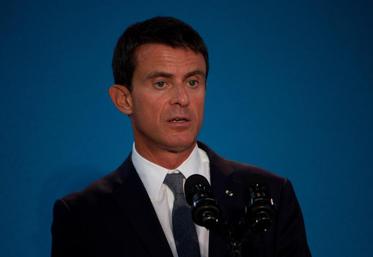 Manuel Valls, Premier ministre du Gouvernement français, lors de l'inauguration de la 69e Foire-exposition agricole de Châlons-en-Champagne.