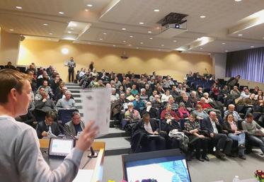 L'assemblée générale de la FDSEA49 a rassemblé plus de 200 personnes ce 9 février à Angers.
