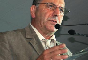 Serge Préveraud, président de la Fédération nationale ovine.