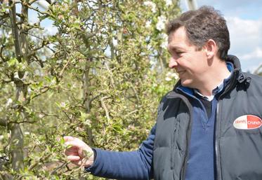 François Richard est arboriculteur à Etriché et il lui tient à cœur de réduire, dès qu’il le peut, l’usage de produits phytosanitaires.