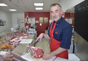 Sébastien Rambaud, boucher à Cholet et président du Syndicat professionnel des artisans bouchers charcutiers traiteurs en Maine-et-Loire.