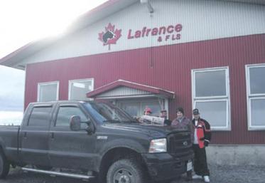 Au Canada, le jeune Angevin est accueilli par une famille francophone. L’exploitation des Lafrance se situe à mi-chemin entre Ottawa et Montréal.