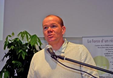 Frédéric Lachambre, délégué Ouest du groupe national ayant négocié avec Lactalis.
