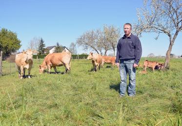 Tony Genevaise, président de la SAS Doué-Métha et éleveur en bovins allaitants à Doué-la-Fontaine. La mise en service de l’unité de méthanisation est prévue à l’automne 2018.