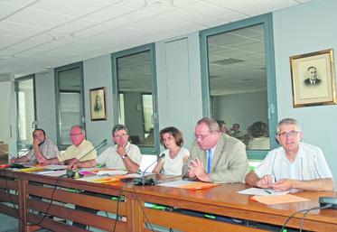 Les membres de Aide ont témoigné lors de l’assemblée générale. 
Au micro, Frédéric Dupuis, directeur de la MSA.