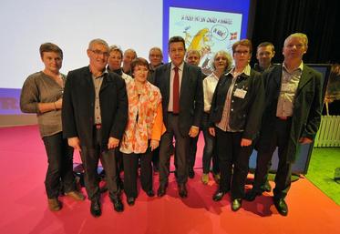 Une délégation du Maine-et-Loire était présente au congrès de la FNSEA, à Biarritz, la semaine dernière.