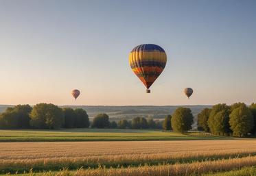 Les vols de montgolfières doivent pouvoir se faire sans porter préjudice à l'activité agricole.