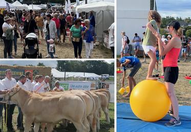 De nombreuses animations se greffent autour de la foire commerciale et agricole.