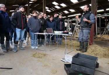 Plus de 80 personnes ont participé à la journée technique organisée par Seenovia le 23 janvier, écoutant les conseils du nutritionniste, Bertrand Méline.