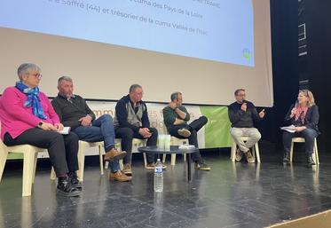 La table ronde était animée par Valérie Dahm. La journaliste a demandé à Benoît Gautier de la conclure.