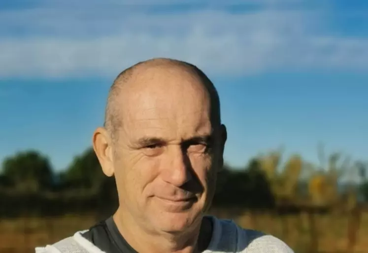 Éric Lelong, apiculteur professionnel et président d'Interapi.