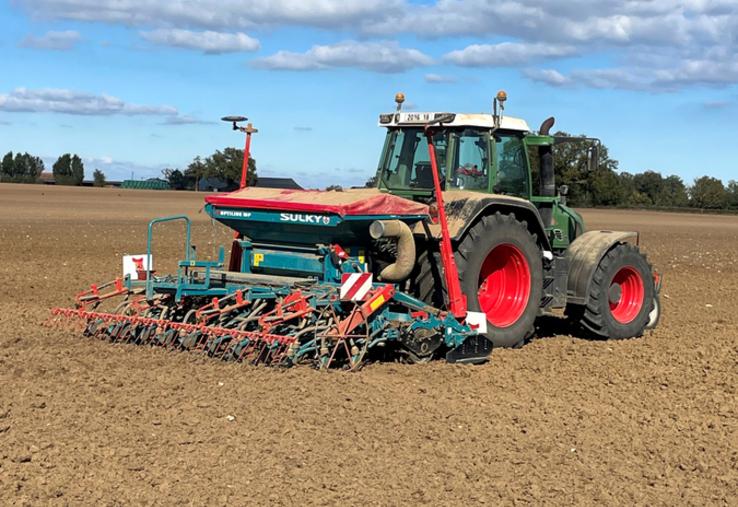 Les conditions météorologiques des derniers jours étaient favorables au semis d'orges d'hiver et de blé.