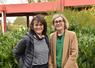 Cécile Schuletzki, chargée de développement (à gauche) et Elise Broquet, coordinatrice Bac pro CGEA.