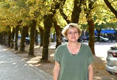Virginie Elion, maire d'Aigurande, salue l'engagement des JA pour l'organisation de Terr'Agri sur ses terres et pour leur détermination au quotidien sur leurs exploitations. ©B.R