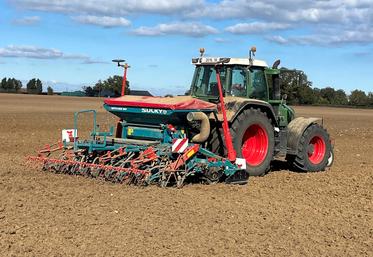 Les conditions météorologiques des derniers jours étaient favorables au semis d'orges d'hiver et de blé.