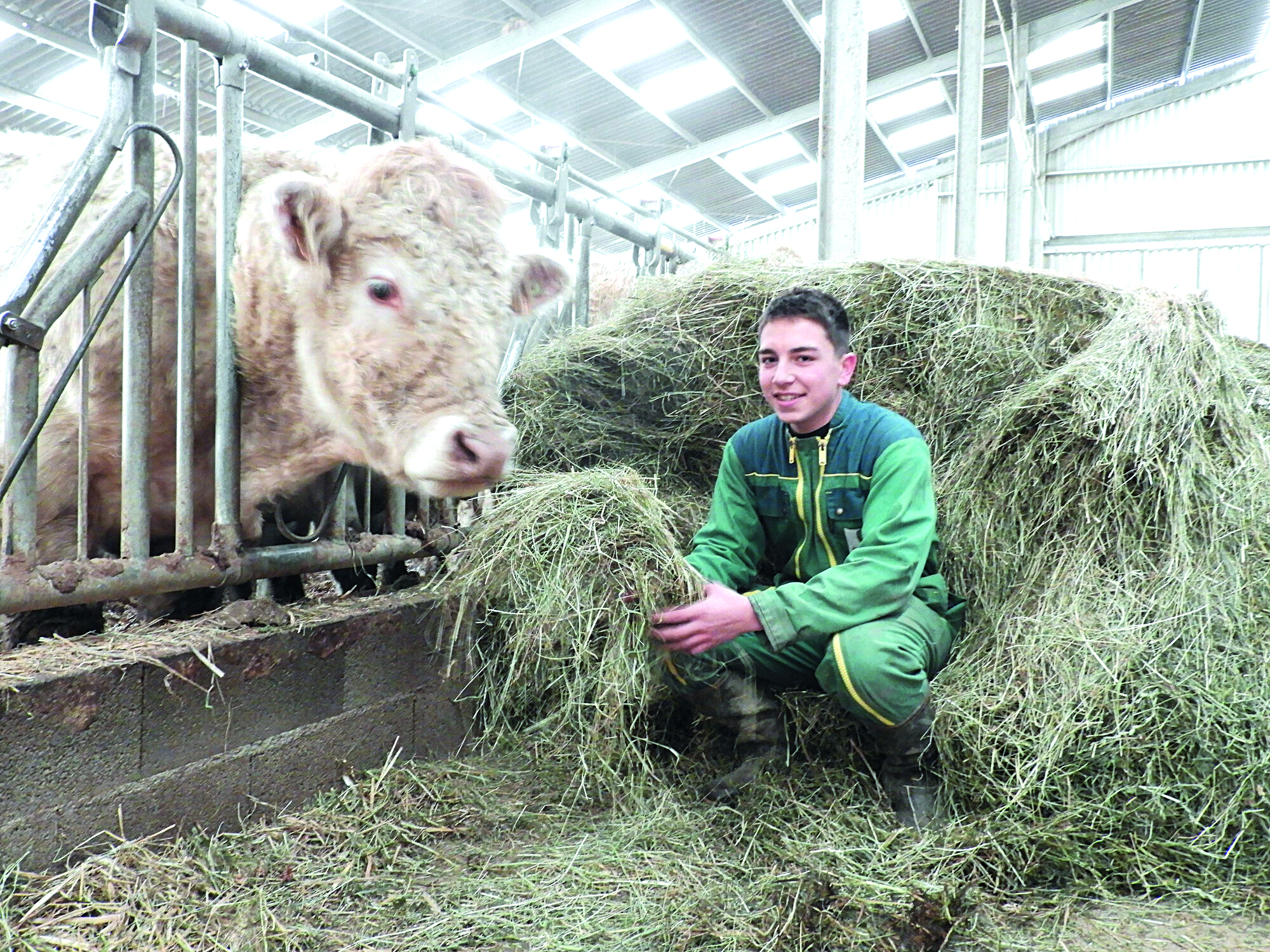 Âgé de 16 ans, Sacha Guissez a été élu Mister Agri Junior 2022 et porte fièrement les valeurs transmises par ses parents et les couleurs de sa région.