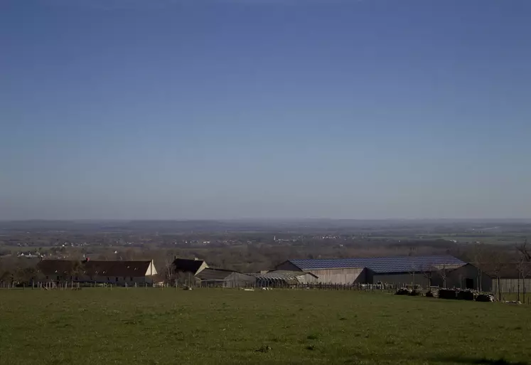 Illustration de la ferme biologique de Sainte Yvière (France)