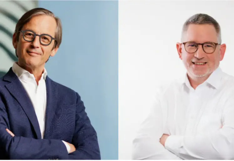 portrait de deux hommes