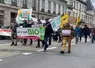 Manifestation en mai des producteurs bio devant l'ASP de Limoges