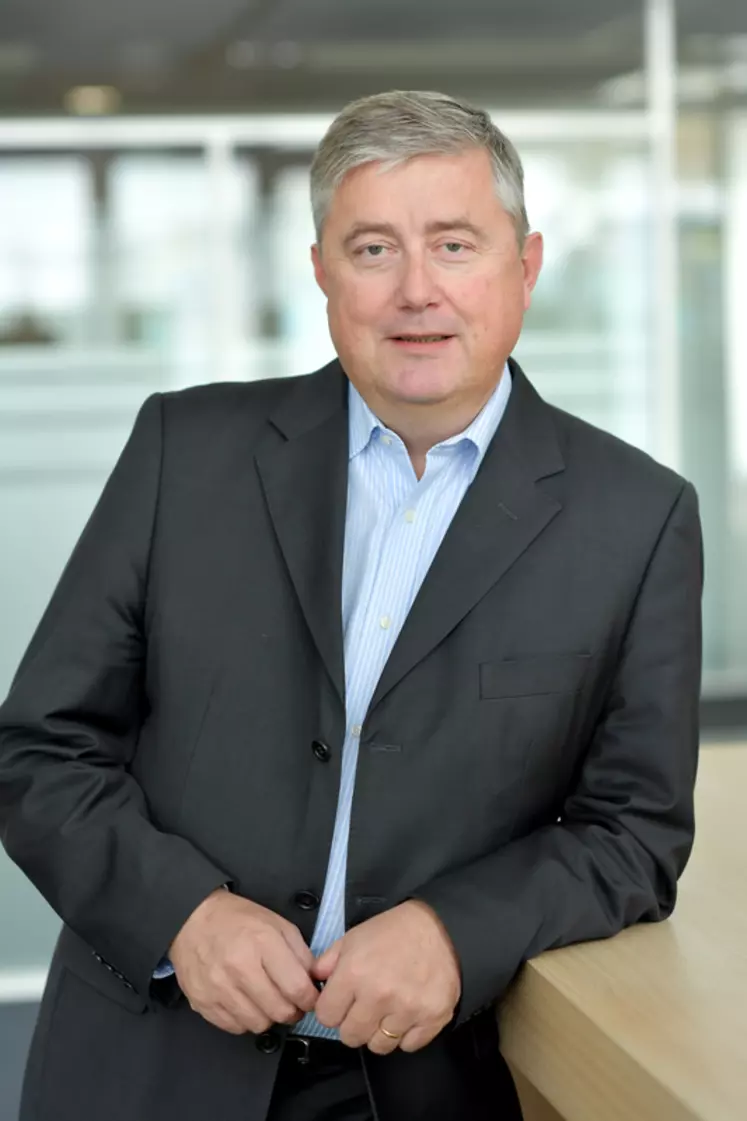 Benoît Soury, directeur marché bio du groupe Carrefour. © Nicolas Gouhier