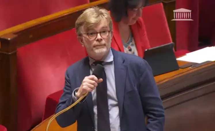 Marc Fesneau, le 17 mai, devant les députés.