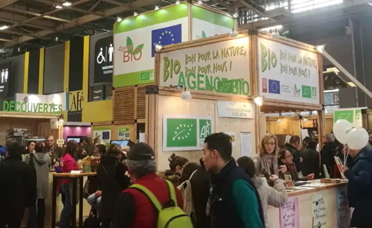 Stand de l’Agence bio