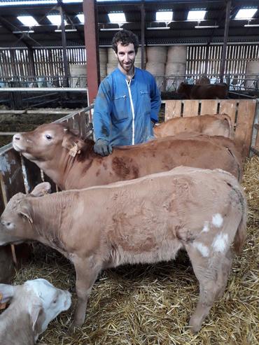 <em class="placeholder">Romain Biau éleveur président coopérative Veau du Lauragais</em>