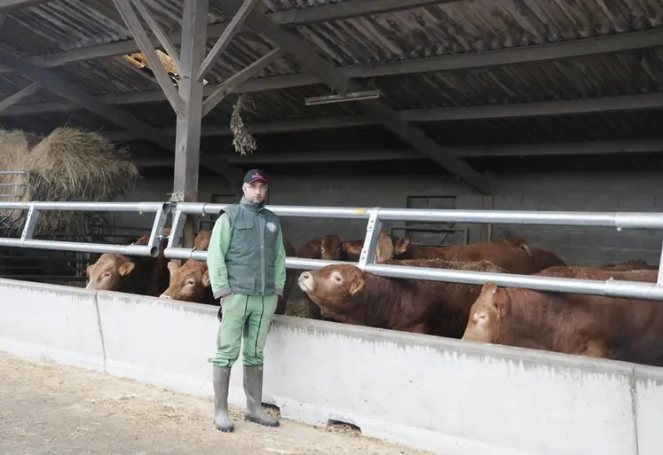 <em class="placeholder">Nicolas Urbain naisseur engraisseur en race limousine dans la Creuse</em>