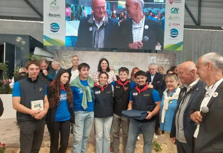 Aquitanima trophée Junior lycée de Dax