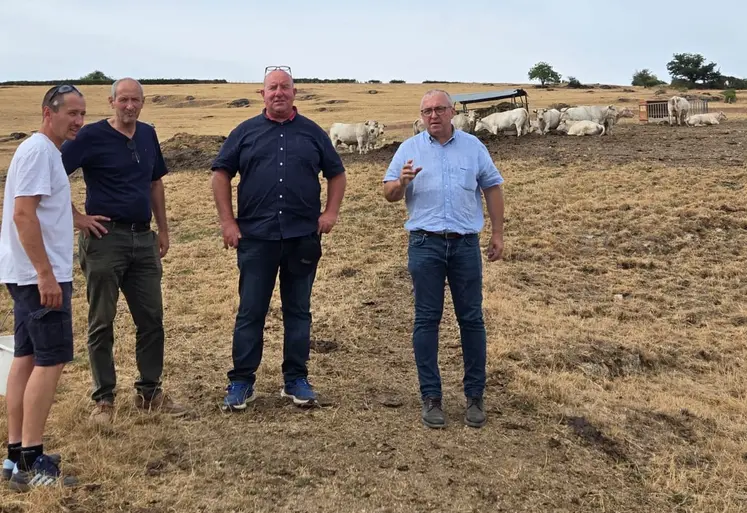 FNB FDSEA Saône-et-Loire sécheresse canicules