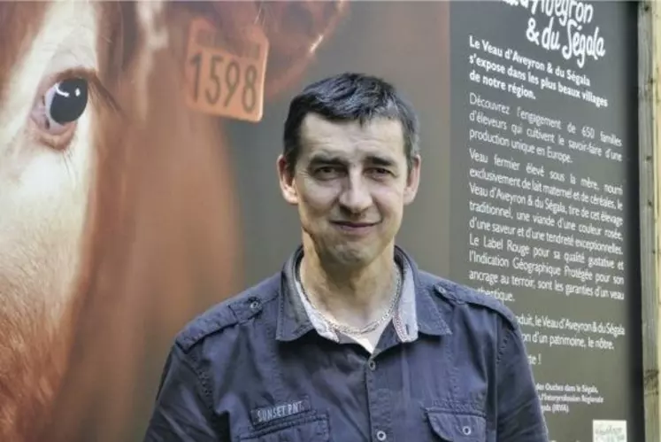 Éleveur dans l’Aveyron, Patrick Mouysset est le président de l’Irva, l’interprofession régionale du veau d’Aveyron et du Ségala.