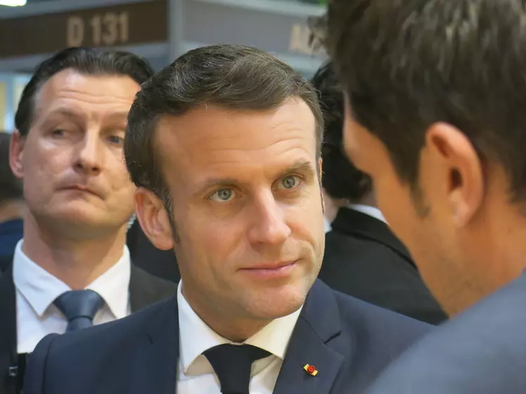 Emmanuel Macron © T. Michel