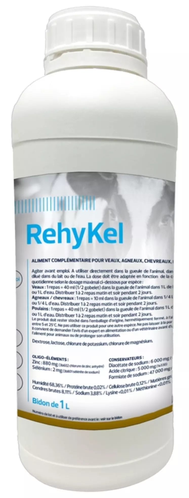 Obione : RéhyKel, supplément d’électrolytes pour veaux