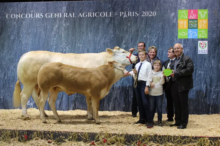 concours général agricole race Blonde d'Aquitaine