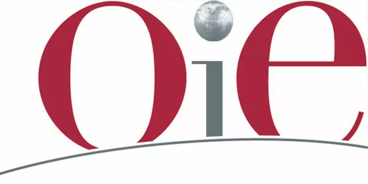 logo de l'organisation mondiale de la santé animale