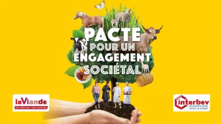 logo pacte sociétal Interbev