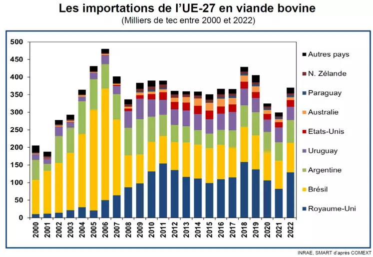 Vincent Chatellier, économiste à l'Inrae : « l'Europe est excédentaire en viande bovine et le restera pour les dix prochaines années »