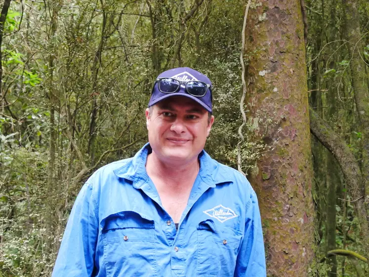 Matt Iremonger, manager de Willesden Farms Ltd en Nouvelle Zélande