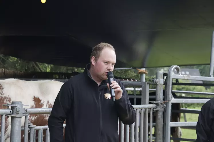 Maximilian Schäfer, directeur général de l'association Fleischrinder Herdbuch