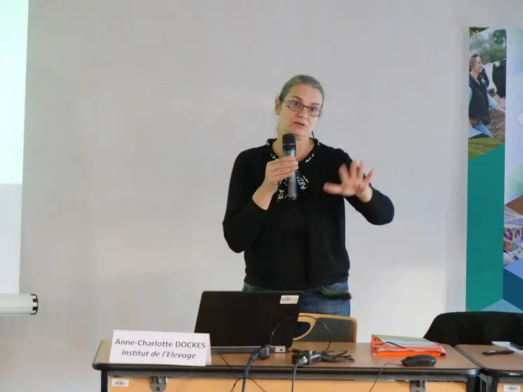 <em class="placeholder">Christèle Pineau, du département Économie à l’Institut de l’élevage (Idele)</em>