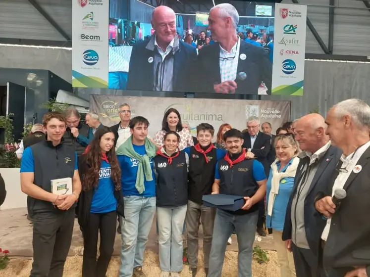 Aquitanima trophée Junior lycée de Dax